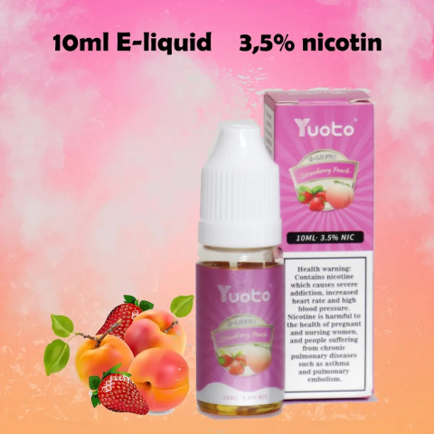 YUOTO Strawberry Peach Liquid 10ml