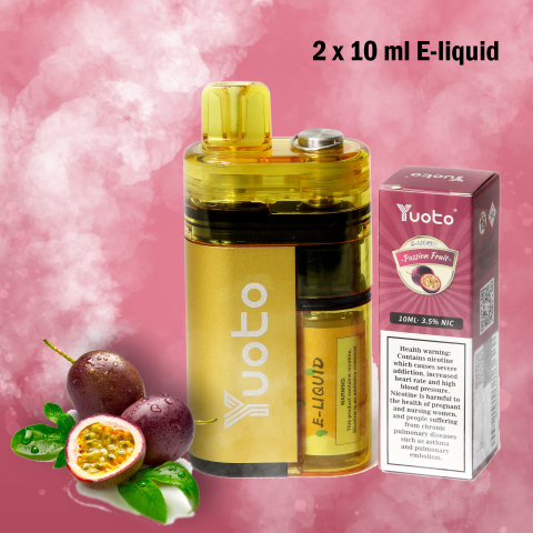 Yuoto Zero/2x10ml/ Passionfruit 12000 !