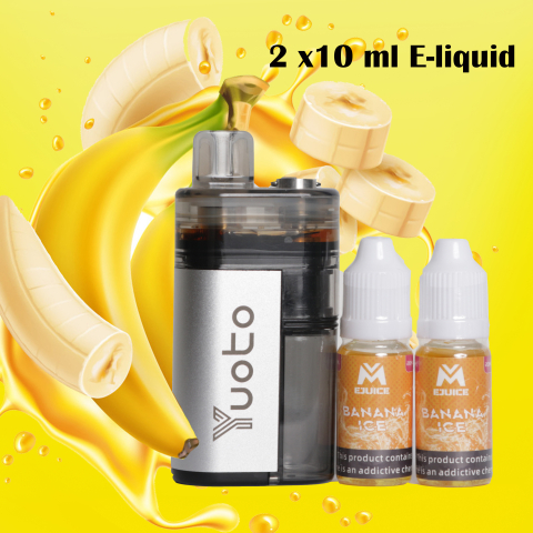 Yuoto Zero/2x10ml/ Banana 12000 !