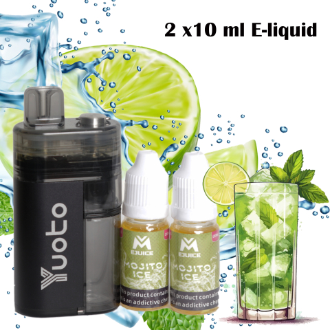 Yuoto Zero/2x10ml/ Mojito 12000