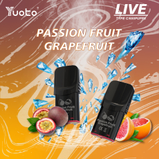 Yuoto Live Pod Passionfruit Grapefruit 600NFx3