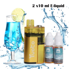 Yuoto Zero/2x10ml/ Blue Razz Lemonade 12000