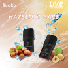 Yuoto Live Pod Hazelnut Bars 600x3